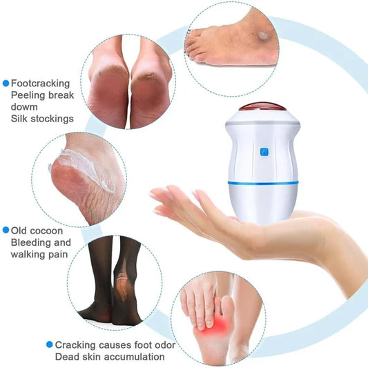 NEW ELECTRIC FOOT GRINDER SKIN HARD RUPTURE SKIN TRIMMER DEAD SKIN