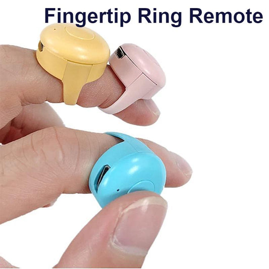 🔥Upgraded Bluetooth Fingertip Remote Control Ring Page Turner