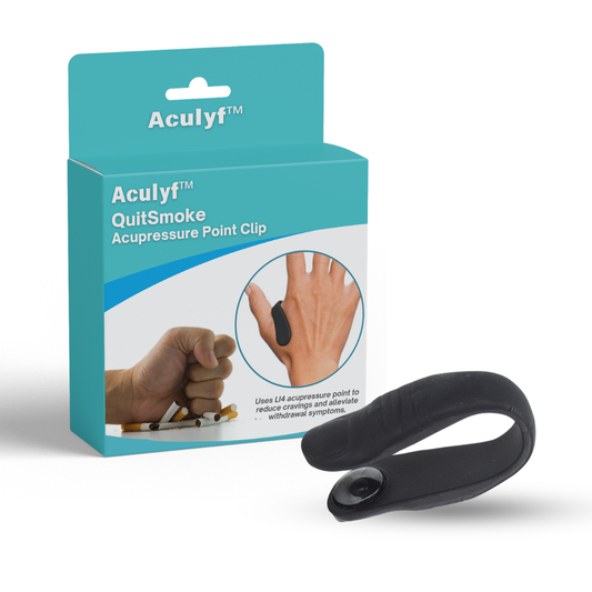 Aculyf™ QuitSmoke Acupressure Point Clip - 👩‍⚕️ Recommended by Experts! 🔥 80% Limited Discounts! 💰