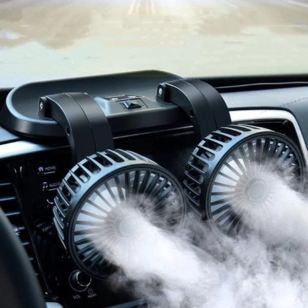 🔥Last Day Promotion🔥2023 Newly Double Cooling Car Fan