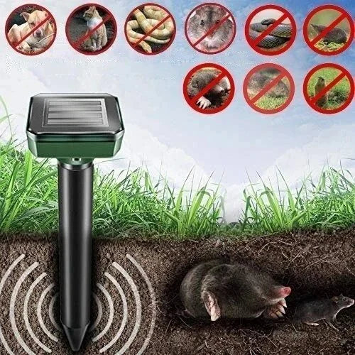 🔥49% OFF🔥Solar Power Mouse Mole Snakes Pest Rodent Repeller