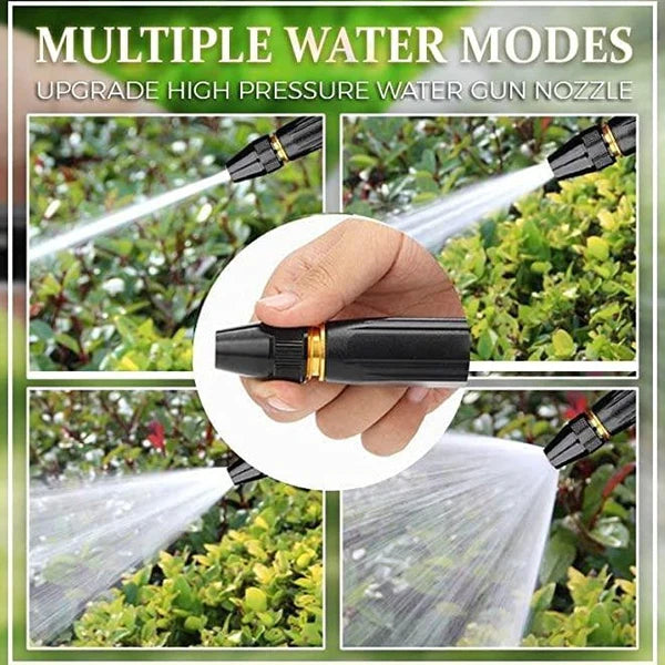 Portable High Pressure Washing Water Nozzle (Black)