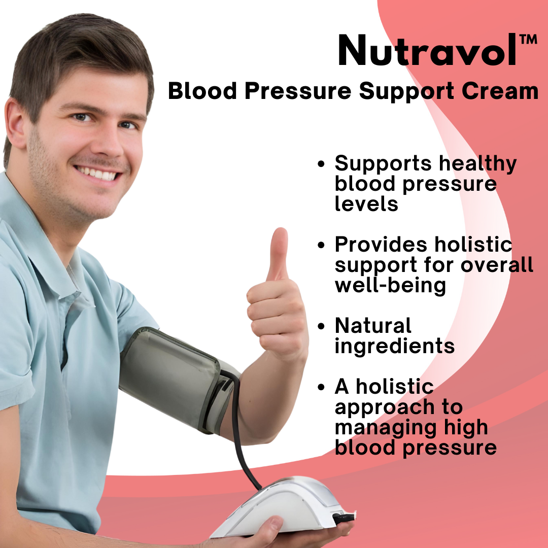 Nutravol™ Blood Pressure Support Cream - 👩‍⚕️ Recommended by Experts! 🔥 30-Days Money-Back Guarantee! 💰