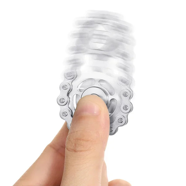 Sprockets Bicycle Chain Fidget Spinner Toys