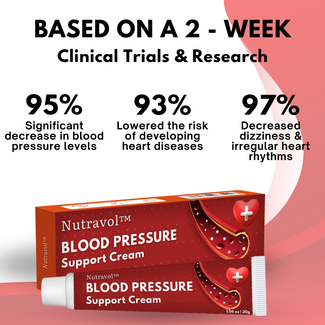 Nutravol™ Blood Pressure Support Cream - 👩‍⚕️ Recommended by Experts! 🔥 30-Days Money-Back Guarantee! 💰