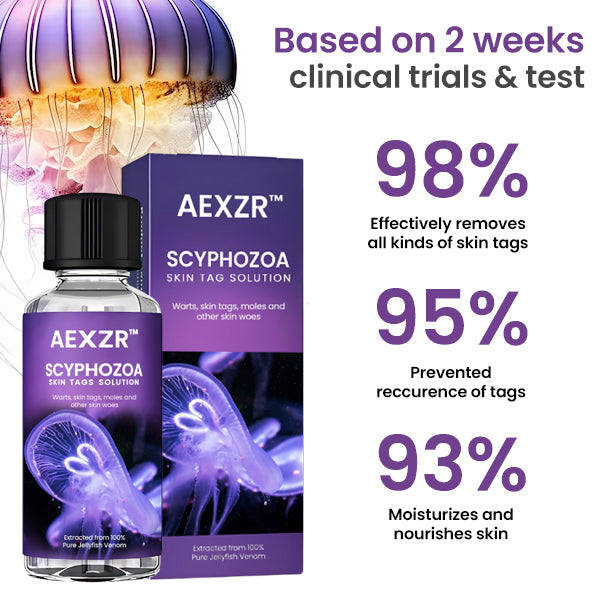 AEXZR™ Scyphozoa Skin Tags Solution - 👩‍⚕️ Recommended by Experts 💥 80% Limited Discounts 🎉