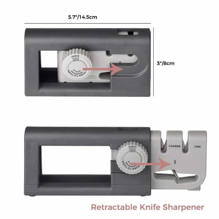 SAKER® Retractable Knife Sharpening