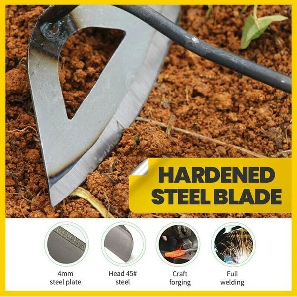 💥Summer Special-50%OFF💥All-steel Hardened Hollow Hoe