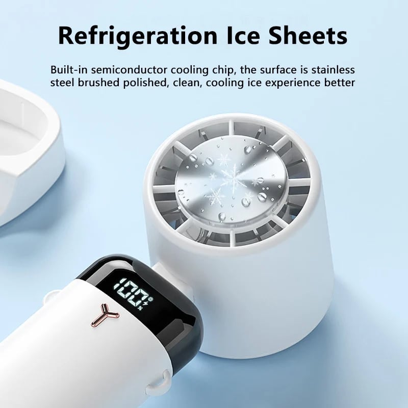 ❄️Portable Electric Cold Compress Cooling Fan