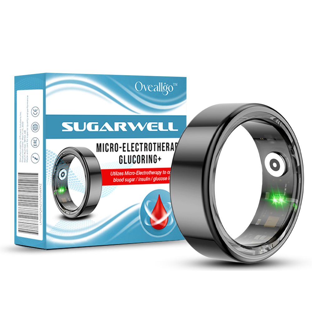 Oveallgo™ SugarWell Micro-Electrotherapy GlucoRing+