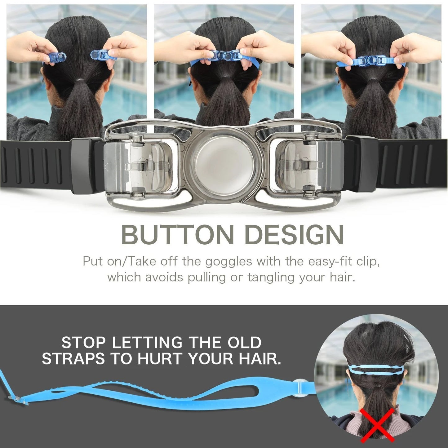 Professional Electroplate Swimming Glasses