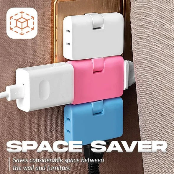 🔥Summer hot sale - 49% OFF)180 Degrees Rotatable Socket Converter