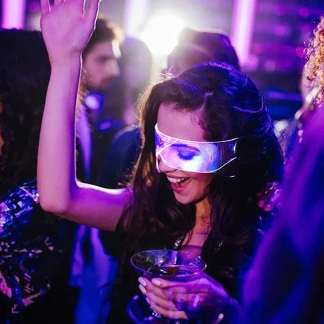 ✨ Clearance Sale-50% OFF💥LED Party Visor Glasses