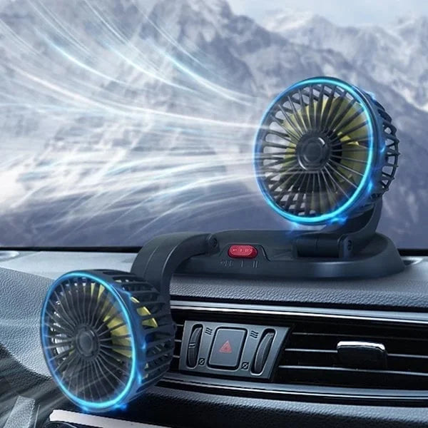 🔥Last Day Promotion🔥2023 Newly Double Cooling Car Fan