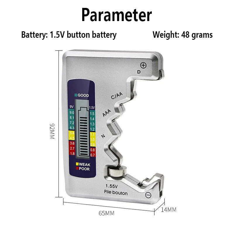 Universal Battery Power Detector