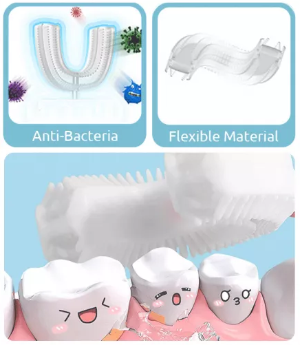 U-shaped toothbrush for children (10pcs)