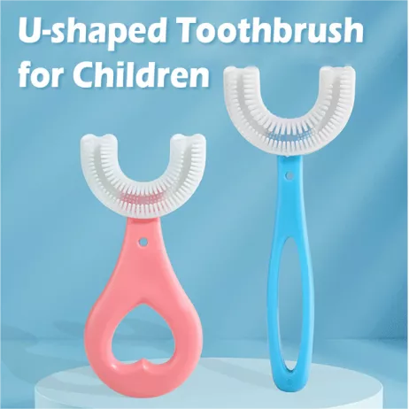 U-shaped toothbrush for children (10pcs)