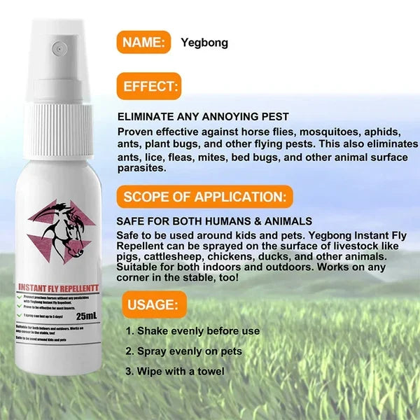 🍀Instant Equine Fly Repellent🍀