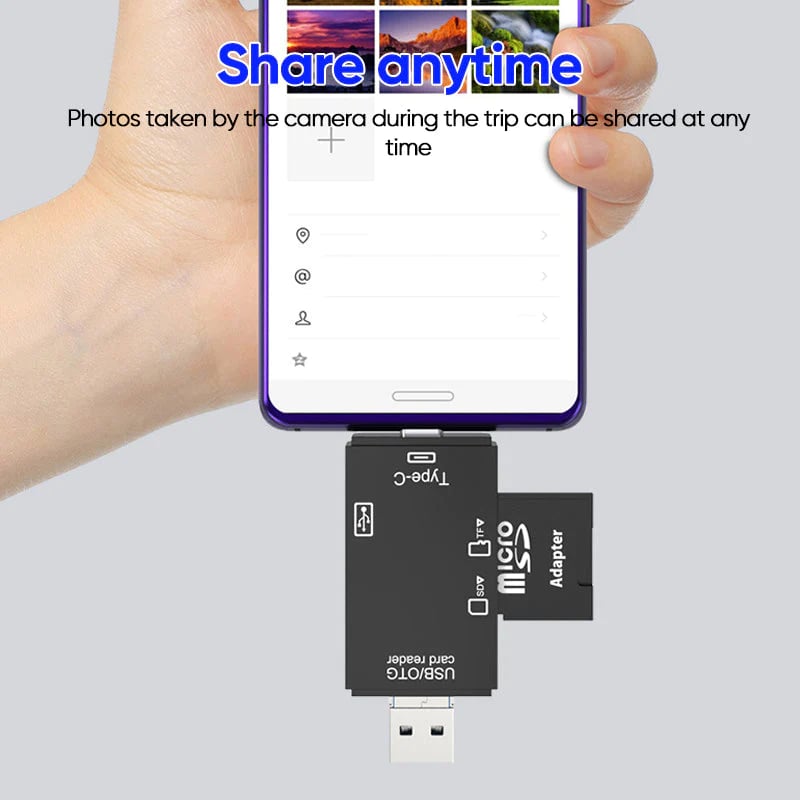 🎁💥6-in-1 Smart Media Card Reader