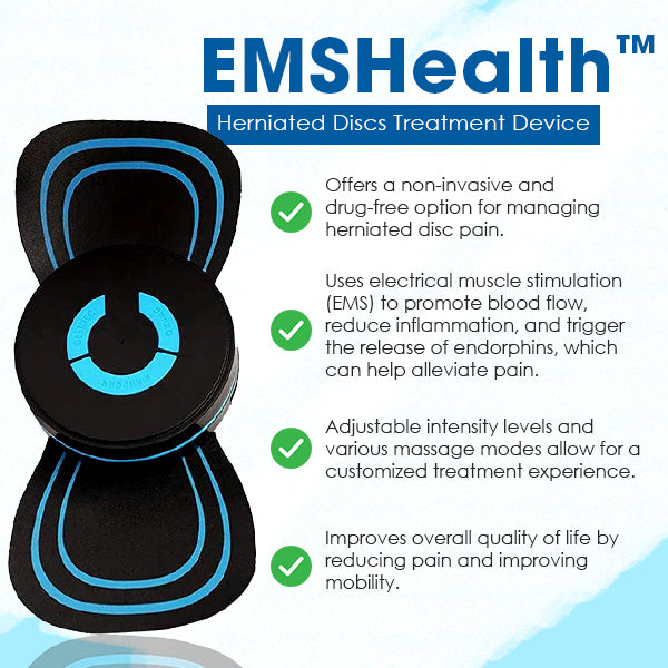 EMSHealth™ Herniated Discs Treatment Device - Sale up to 80% Off Discounts!