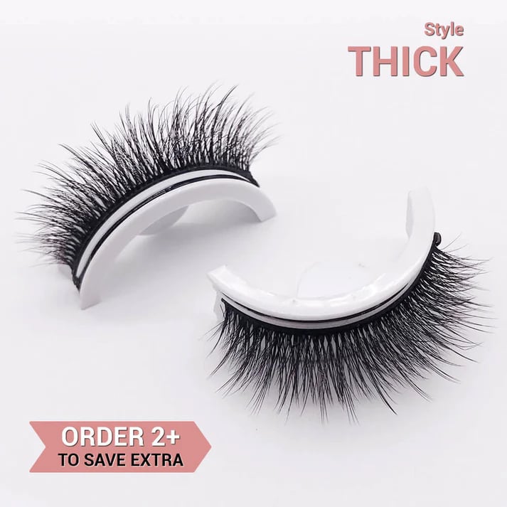 🔥Last Day 70% OFF🔥Reusable Adhesive Eyelashes