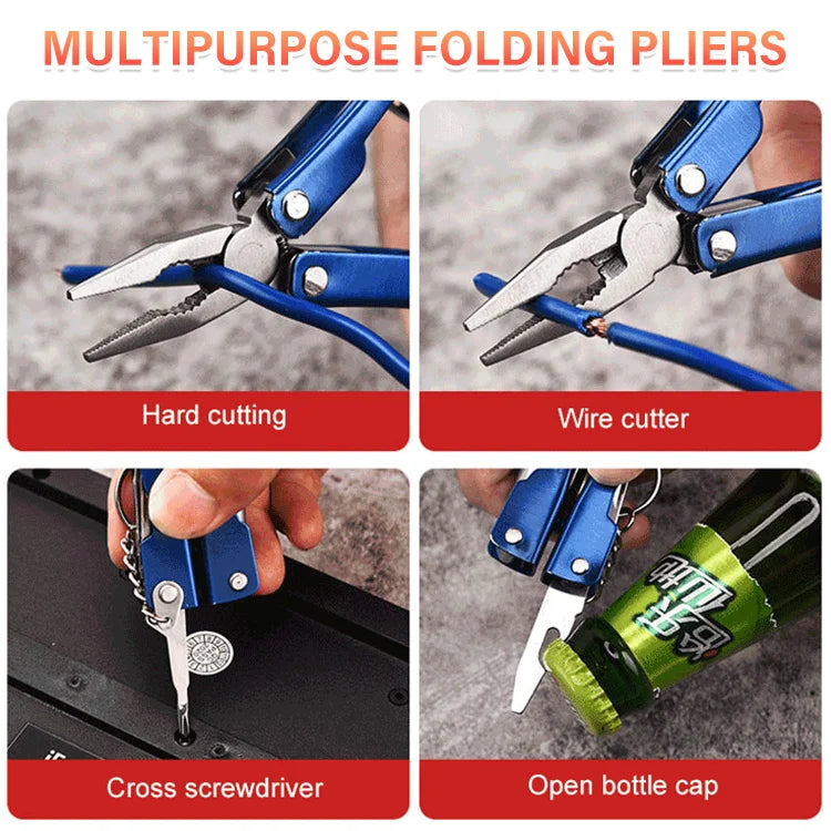 [Imported from Japan] 8-in-1 multi-function tool pliers