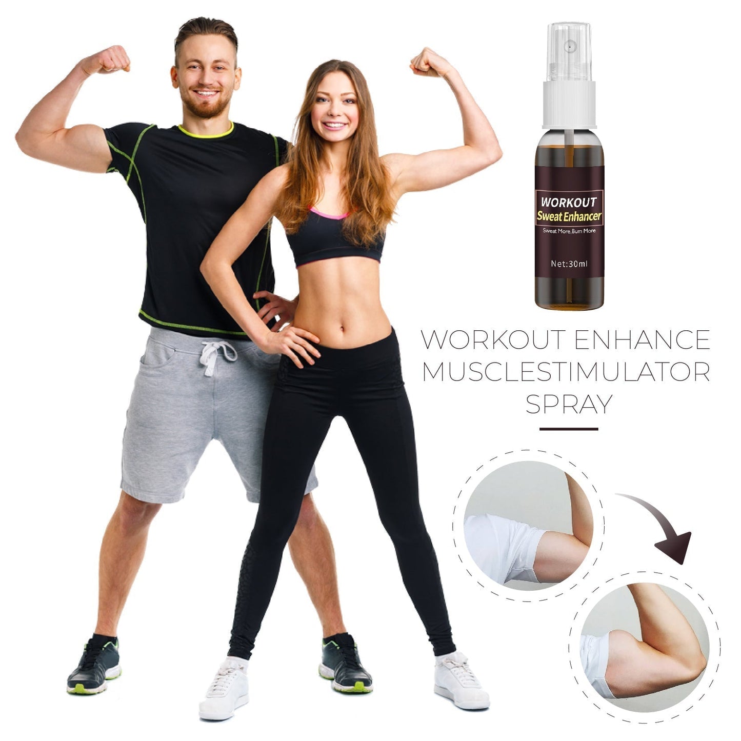 Workout Enhance MuscleStimulator Spray