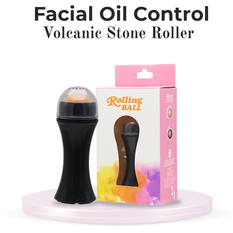 🔥Last Day Promotion-Up To 50% OFF🔥Facial Oil Control Volcanic Stone Roller