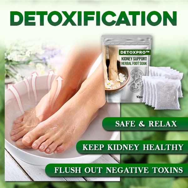 Detoxpro™ Kidney Support Herbal Foot Soak Set (10pc/set)