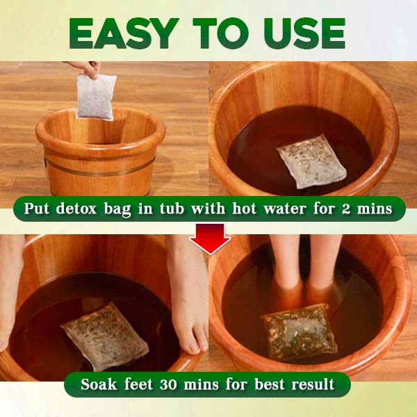 Detoxpro™ Kidney Support Herbal Foot Soak Set (10pc/set)